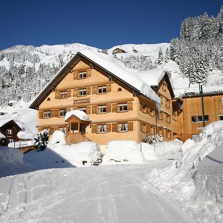Ferienwohnung Sonnenhof Schröcken Exterior foto