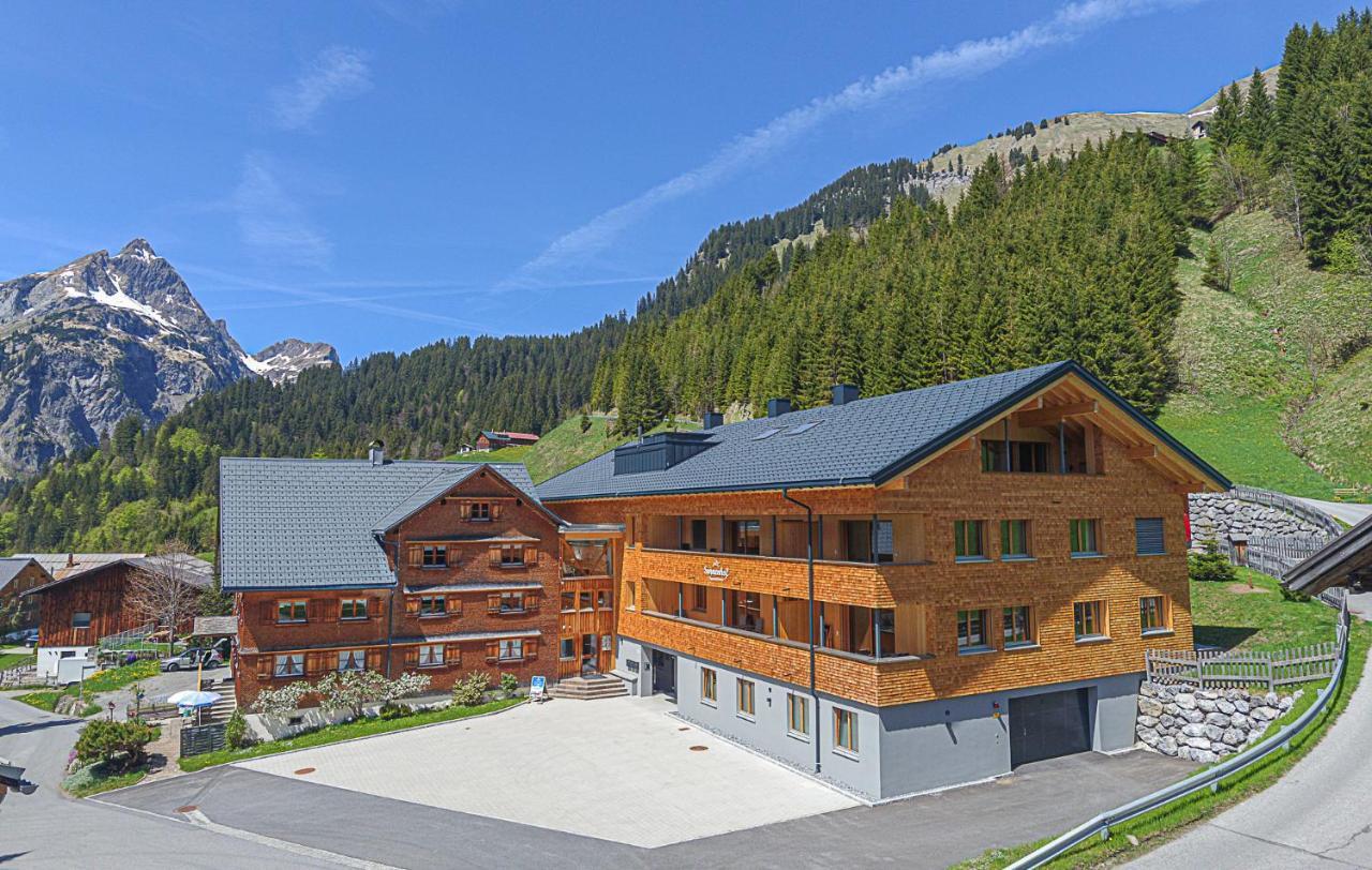 Ferienwohnung Sonnenhof Schröcken Exterior foto