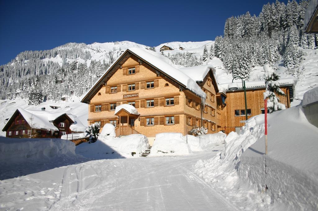 Ferienwohnung Sonnenhof Schröcken Exterior foto